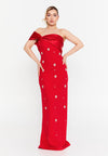 One Shoulder Maxi Dress