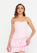 Strapless Short Dress