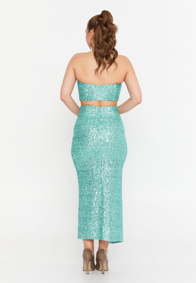 Two pieces Maxi Dress