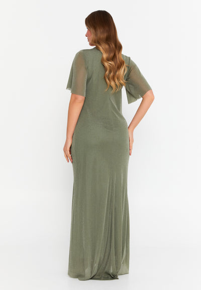 Short Sleeve Maxi Dress