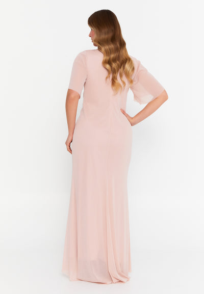 Short Sleeve Maxi Dress