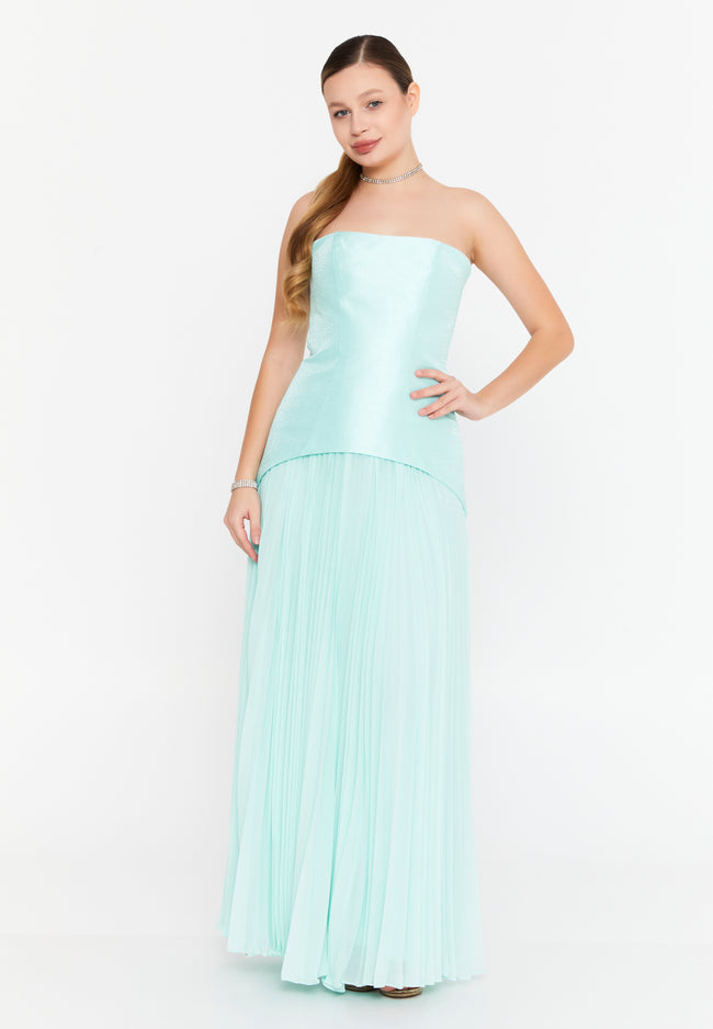 Strapless Maxi Dress
