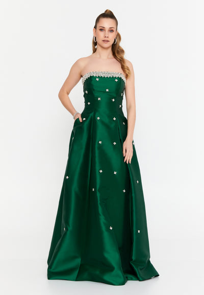 Strapless Maxi Dress