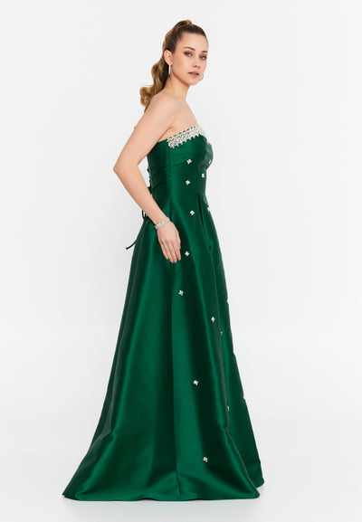 Strapless Maxi Dress
