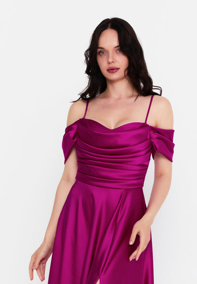 Off Shoulder Maxi Dress