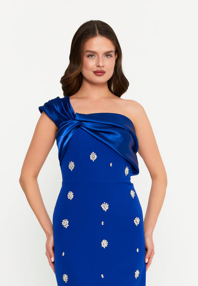 One Shoulder Maxi Dress