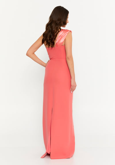 One Shoulder Maxi Dress
