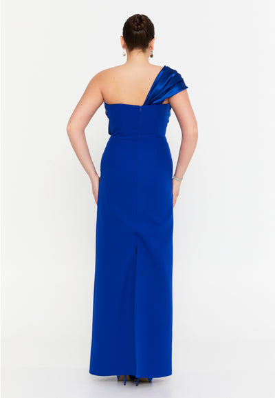 One Shoulder Maxi Dress