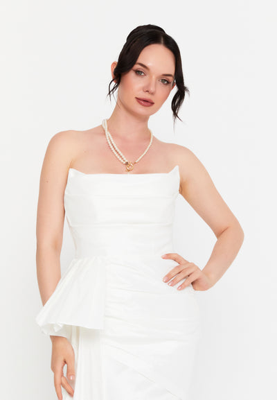 Strapless Short Dress