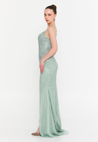 Maxi Spaghetti-Strap dress