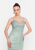 Maxi Spaghetti-Strap dress
