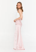 Corset Strapless Maxi Dress