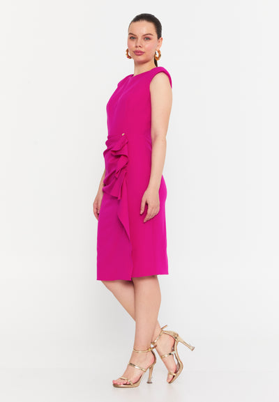 High Front Short Dress