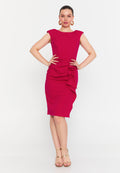 High Front Short Dress