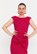 High Front Short Dress
