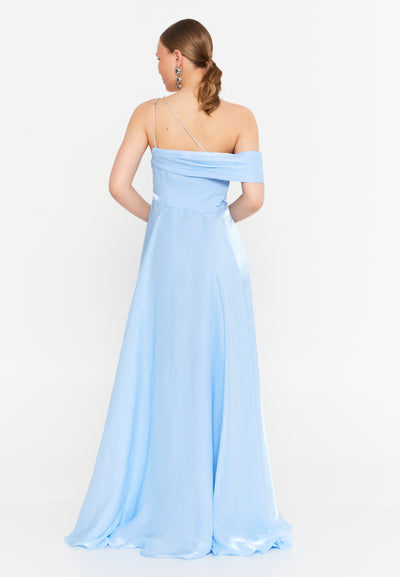 Sleeveless Maxi Chiffon Dress