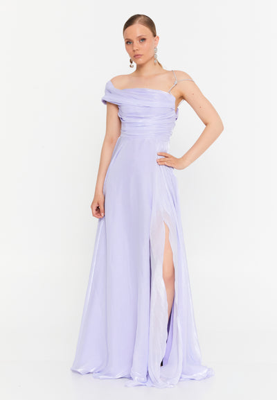 Sleeveless Maxi Chiffon Dress