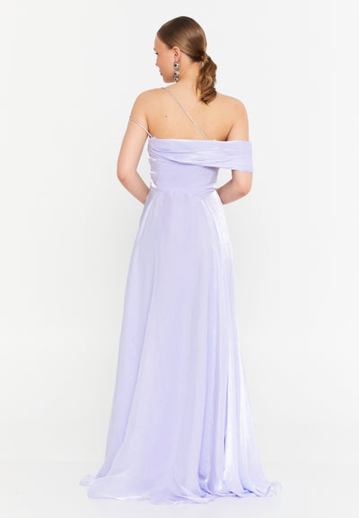 Sleeveless Maxi Chiffon Dress