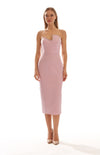 Strapless Midi Dress