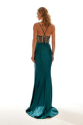 Crystals Corset Maxi Dress