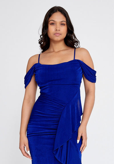 Off Shoulder Eveing Dress