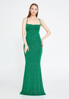 Maxi Glitter Evening Dress