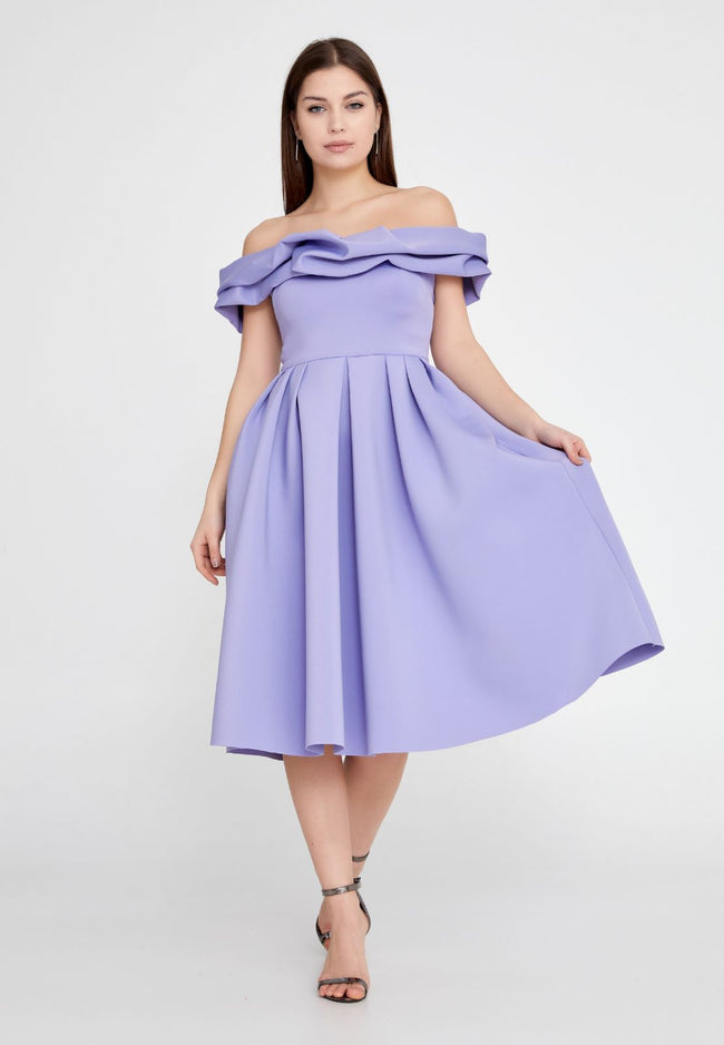 Short Flowy Dress MAGENTA Short Flowy Dress MAGENTA
