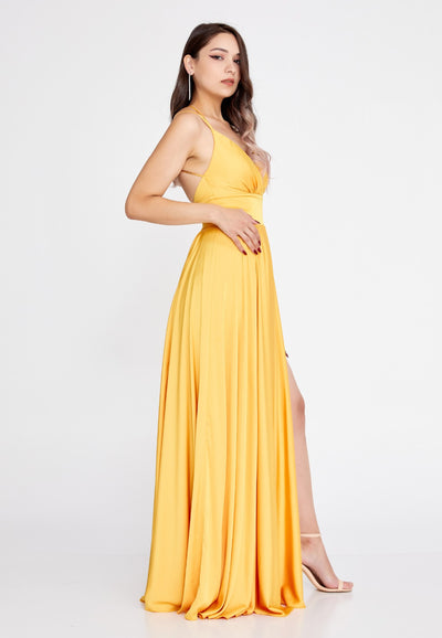 Maxi Strap Flowy Dress