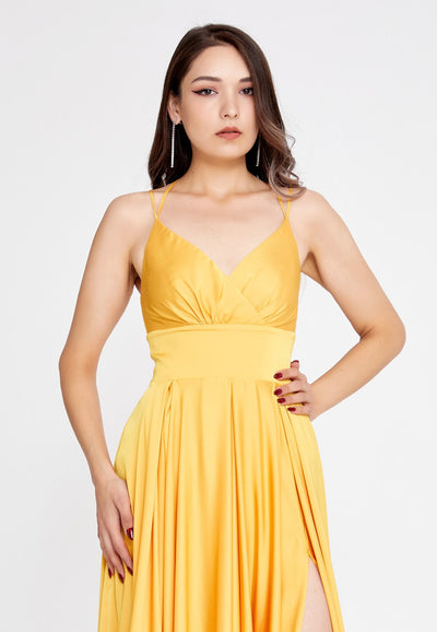 Maxi Strap Flowy Dress