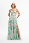 Maxi Dress Flowy Floral