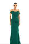 Corset Chiffon Maxi drees