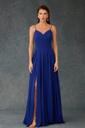 Spaghetti-Strap Chiffon Dress
