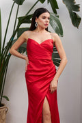 Satin Maxi Dress