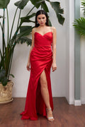 Satin Maxi Dress