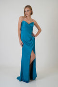 Satin Maxi Dress