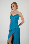 Satin Maxi Dress