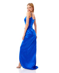 Satin Column Maxi Dress