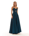 Strapless Cut Out Maxi Dress