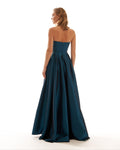 Strapless Cut Out Maxi Dress