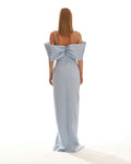 Off Shoulder Bow Maxi Dress