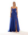 Strapless Bow Maxi Dress