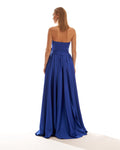 Strapless Bow Maxi Dress