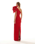 One Shoulder Bow Maxi Dress