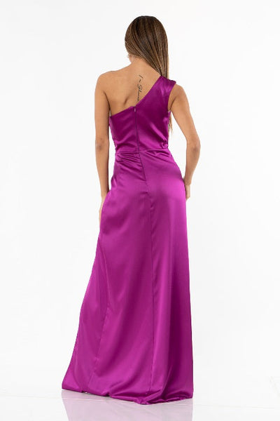 One Shoulder Maxi dress