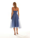 Tulle A-Line Midi Dress